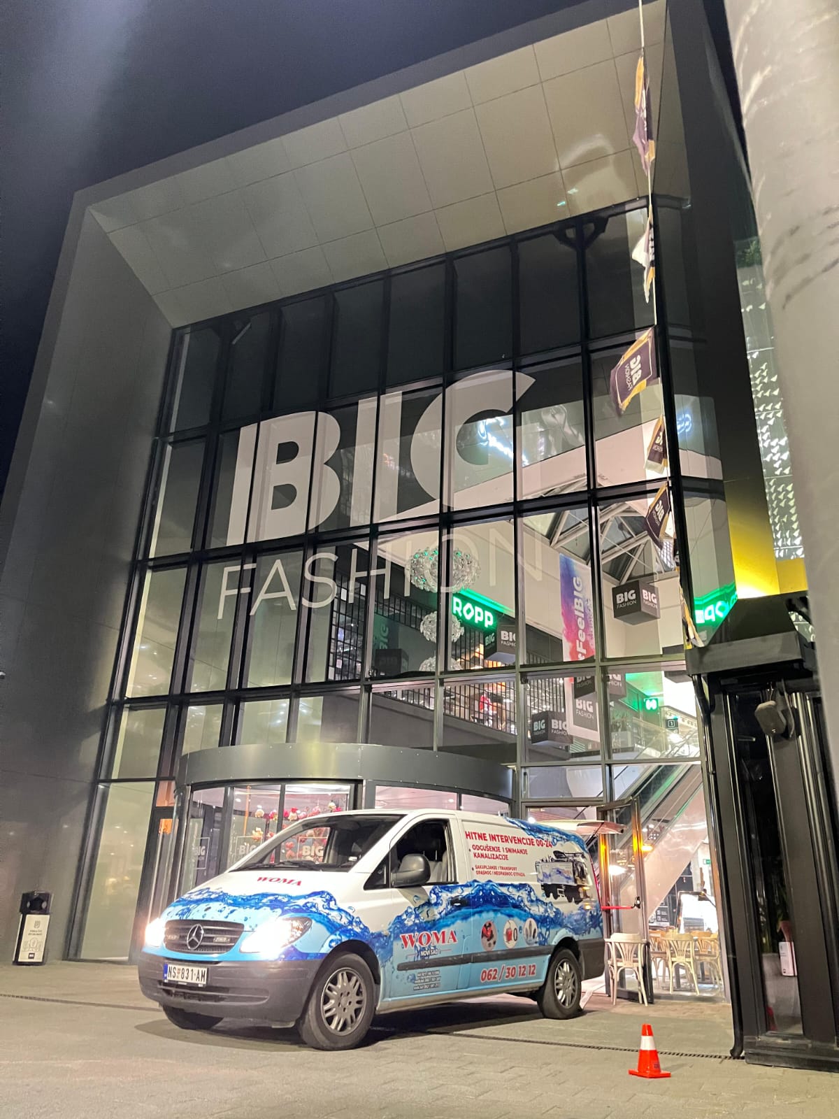 Woma – odgušenje kanalizacije, slika 1